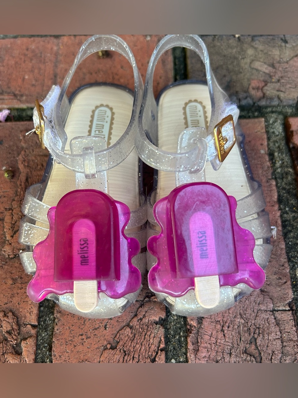 Mini Melissa Aranha Popsicle sandals
